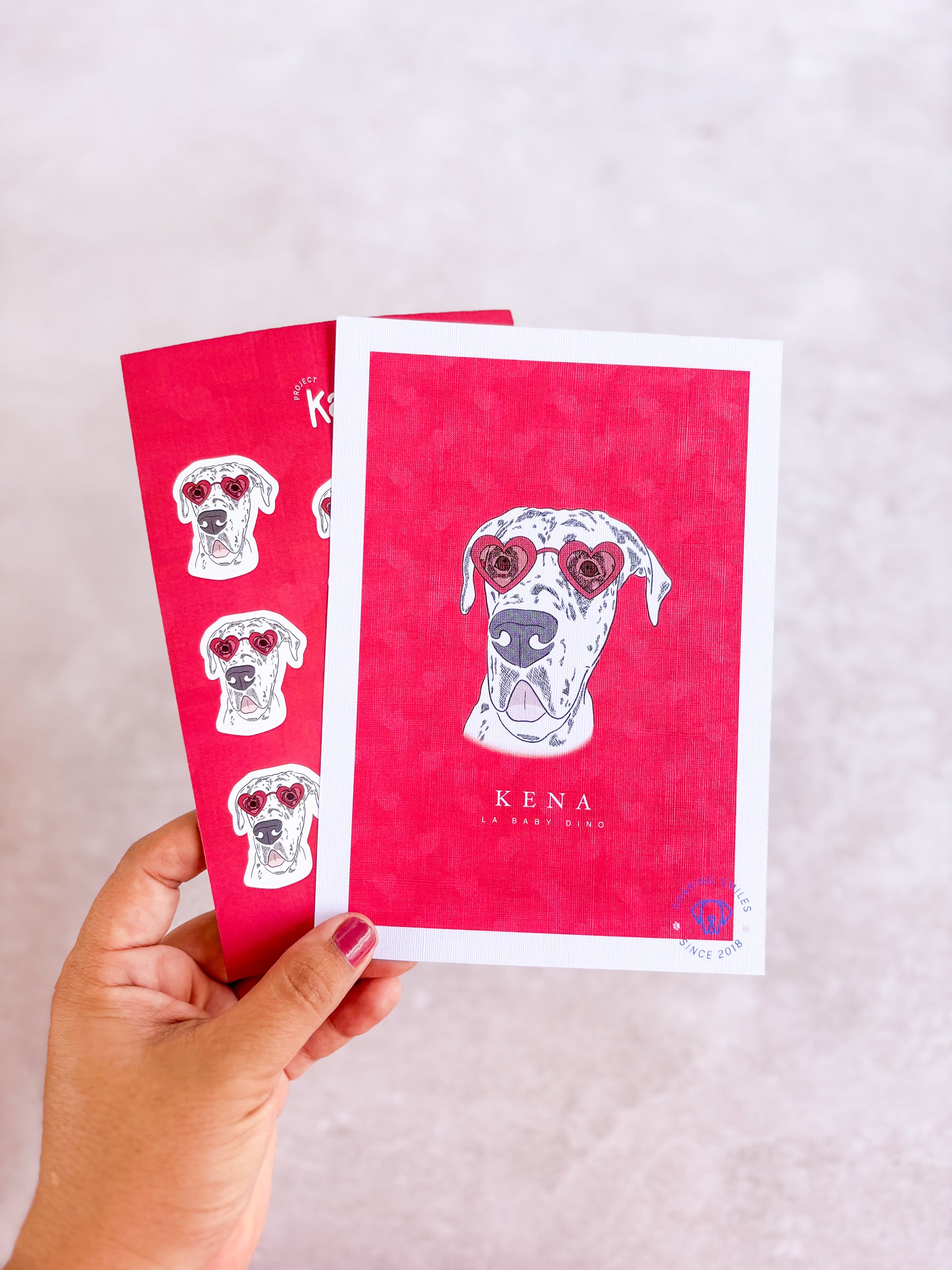 Line Pawrt + Stickers + Print